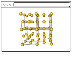 Crystalline data in browser Crystalline data in browser